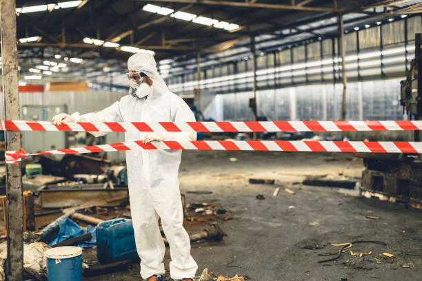 Professional Biohazard technician working in Duvall, WA